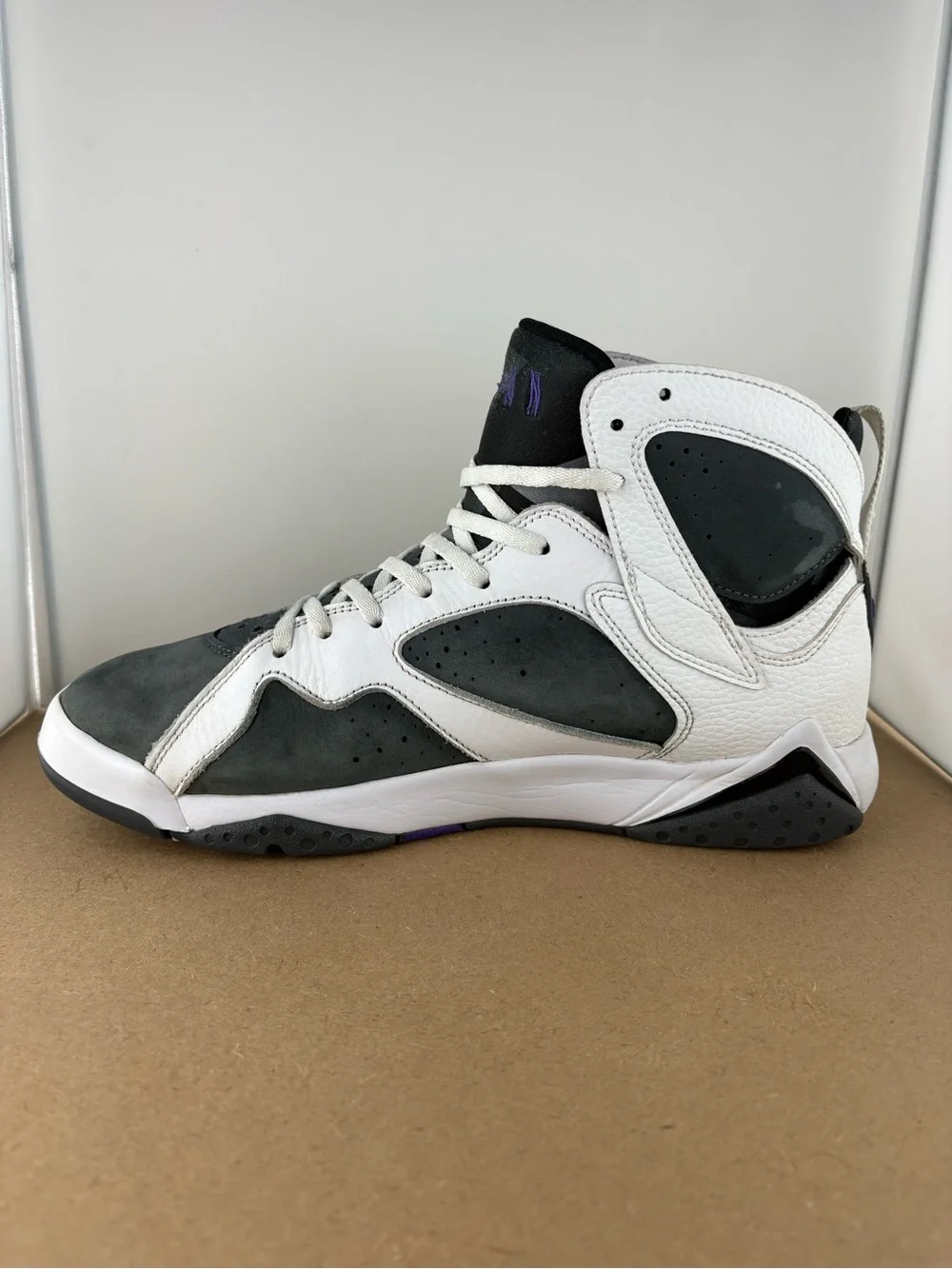 Nike Air Jordan 7 Retro Flint Grey White 2021 CU9307-100 mens Size 10.5
